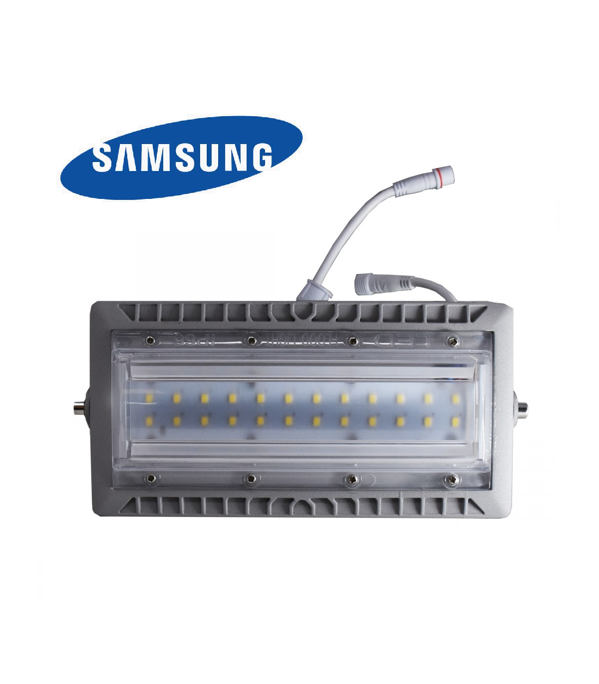 Proyector LED Sampaya con batería 50W 6500K luz emergencia salida USB -  Mercantil Eléctrico
