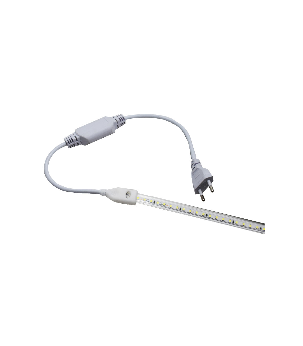 Cable conector-rectificador de Tira LED a 220V de 15mm IP65